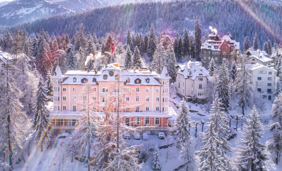 Hotel Schweizerhof Flims im Schnee